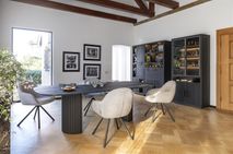 Armstoel vast CLINT - Creme HEH 48544CRE