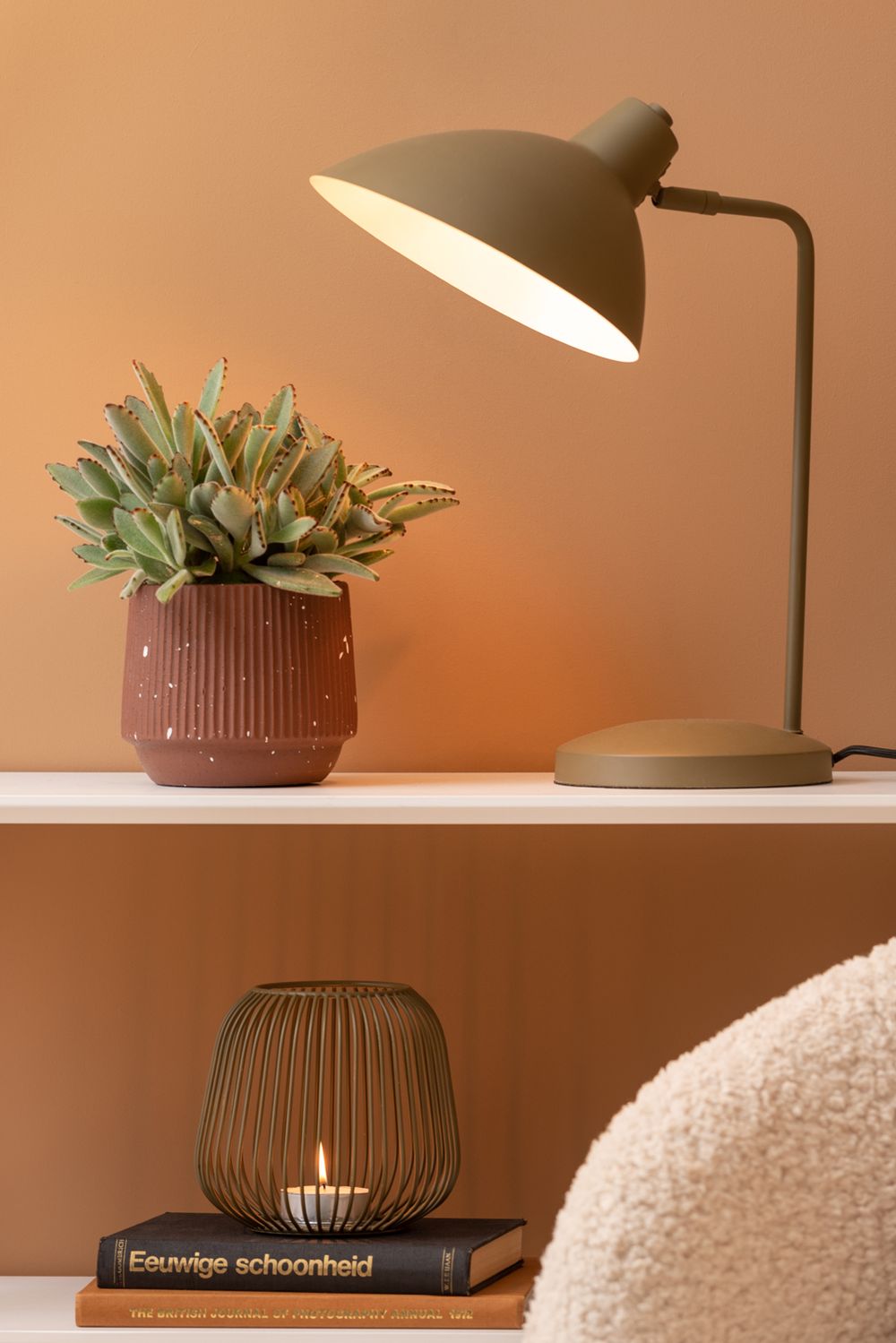 Tafellamp CASQUE - Zwart PST LM2108BK