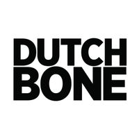 Logo van Dutchbone, bestaande uit de woorden DUTCH en BONE in hoofdletters onder elkaar.