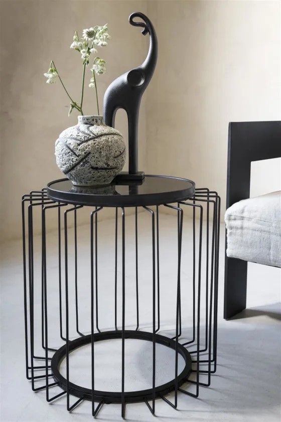 Bijzettafel RIV - Zwart