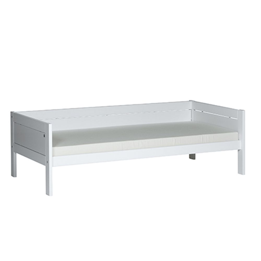 Basisbed met luxe lattenbodem - kleur: Whitewash SCE 6101WG
