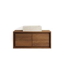 Badkamermeubel KENTA - Teakhout / Naturel KAV M0800009MM41