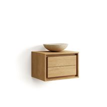 Badkamermeubel KENTA - Teakhout / Walnoot KAV M0800005MM46