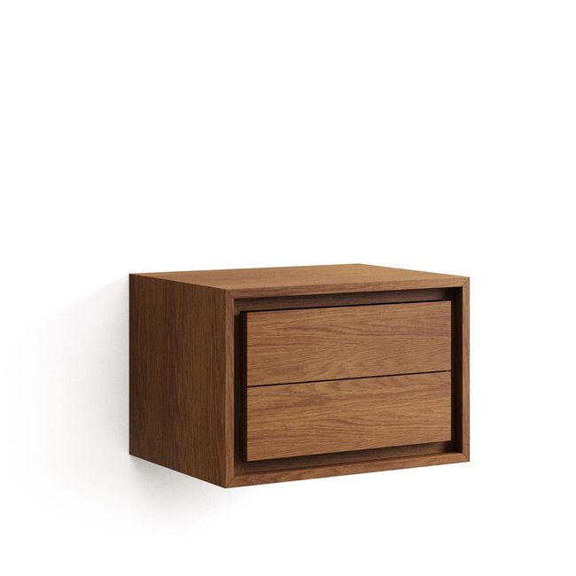 Badkamermeubel KENTA - Teakhout / Naturel