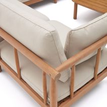 Tuinbank set SACOVA - Massief eucalyptushout KAV J1600011JJ12