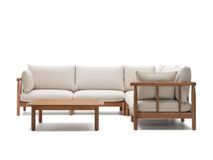 Tuinbank set SACOVA - Massief eucalyptushout KAV J1600011JJ12