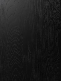 Salontafel GLASGOW - Massief eikenhout/Zwart FDF-18-000058