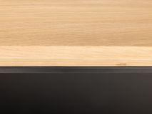 Wandtafel GLASGOW - Smoked Oak FDF-18-000020