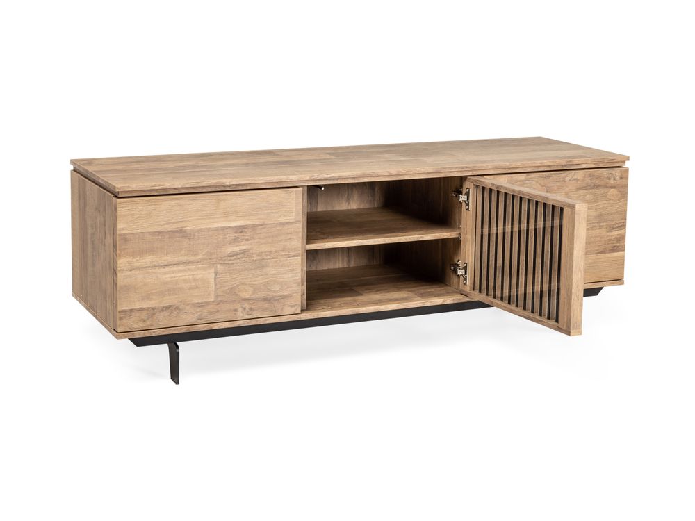 Tv-kast SLATO - Old Teak EVA-37-000003