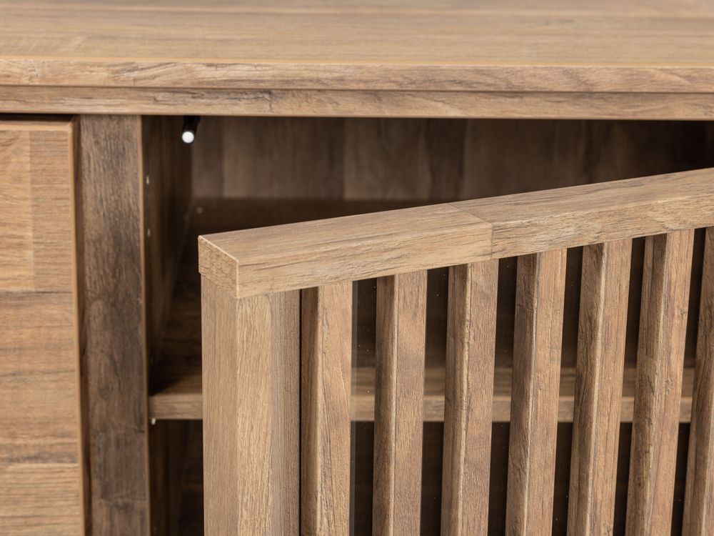 Tv-kast SLATO - Old Teak EVA-37-000003