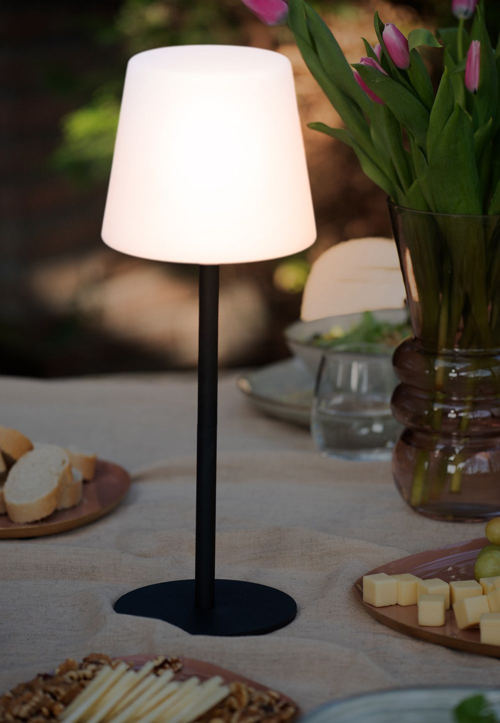 Tafellamp OUTDOOR - Zwart PST LM2069BK
