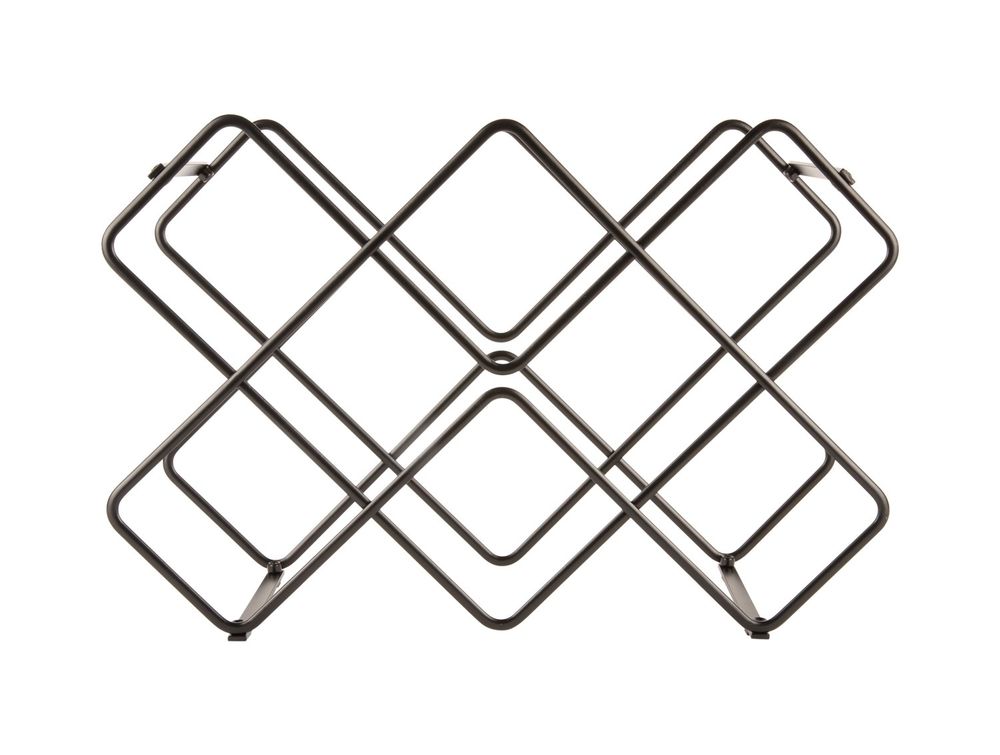 Wijnrek DIAMONDS - Zwart PST PT3972BK