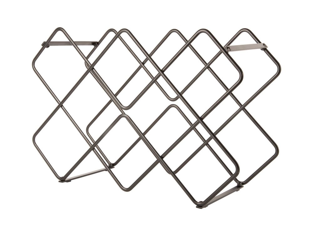 Wijnrek DIAMONDS - Zwart PST PT3972BK