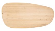 Eetkamertafel ARAWOOD - Massief eiken/Zwart XOO 46415NAT