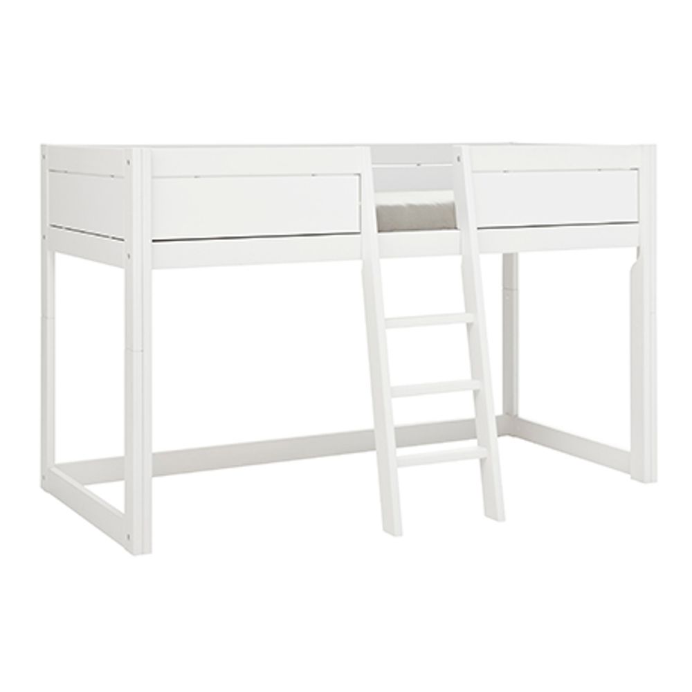 4 in 1 bedcombinatie/luxe lattenbodem - Whitewash SCE 496111WG