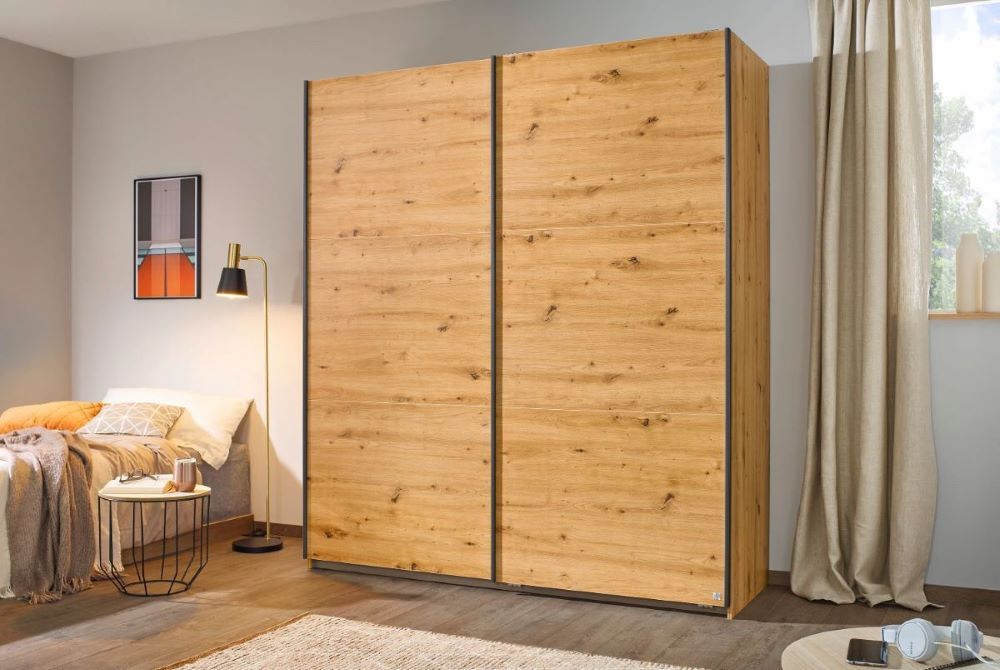 Schuifdeurkast SLIDE - Eik Artisan RCH SL17EAGM