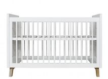 Babybed LYNN - Wit/Naturel BOP LY BB