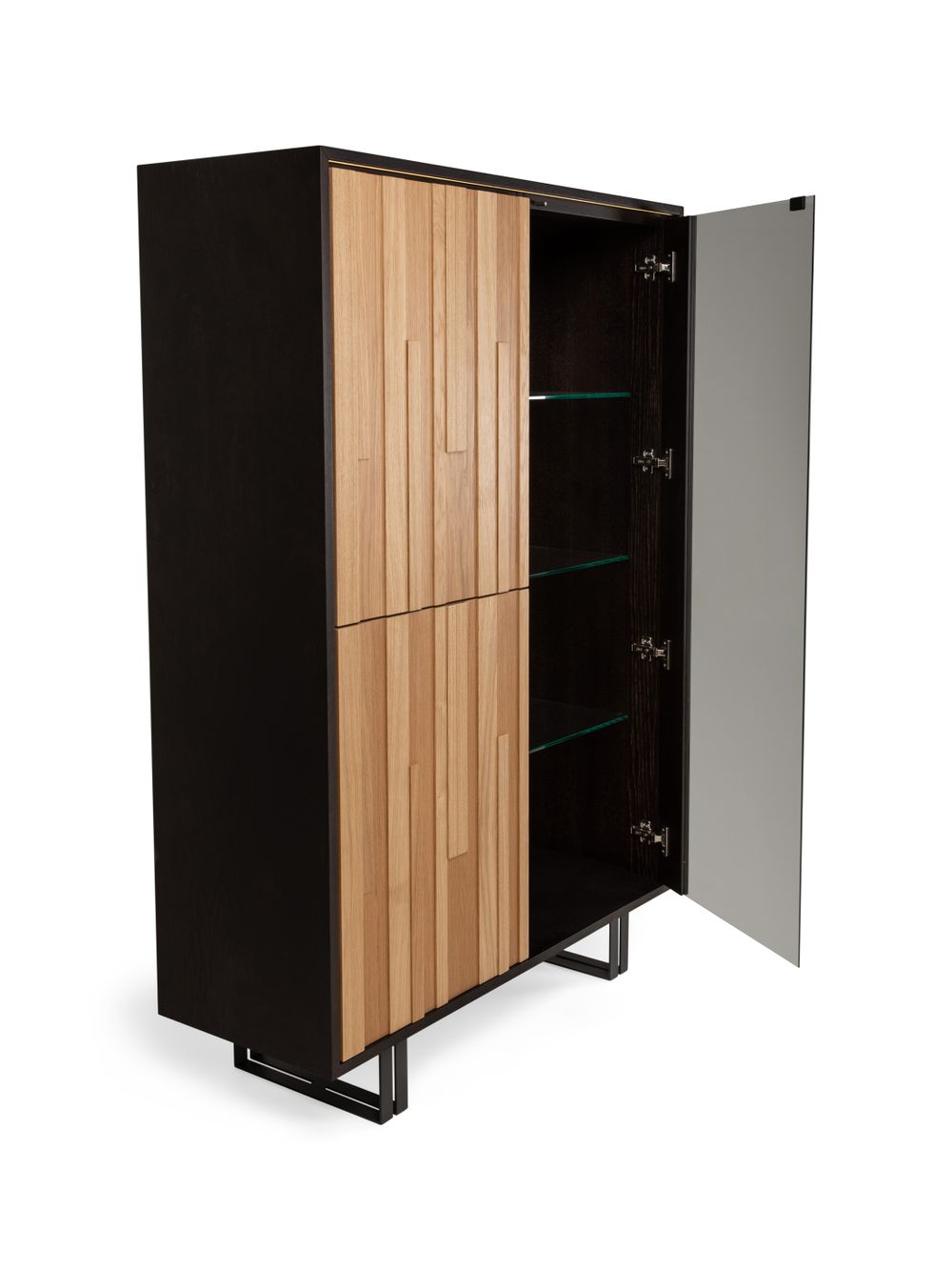 Vitrinekast EVEREST - Gouden Eik / Kelya ZGS-3-000001