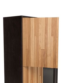 Vitrinekast EVEREST - Gouden Eik / Kelya ZGS-3-000001