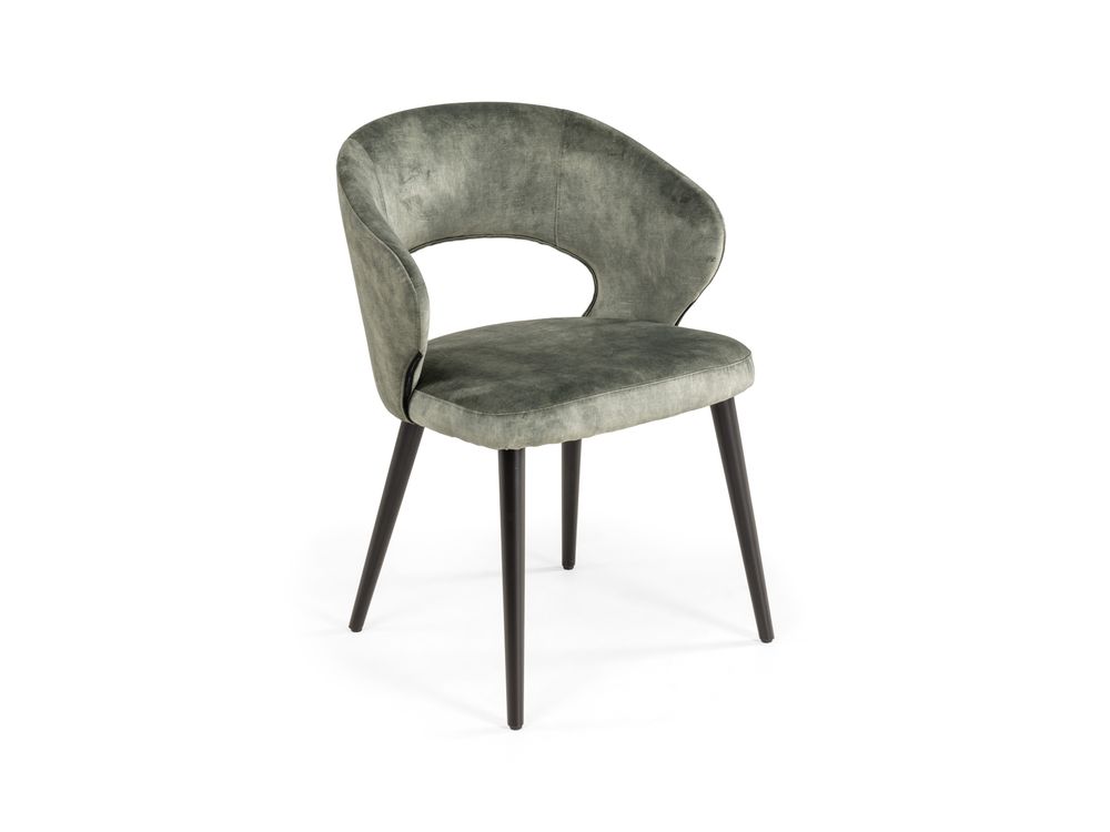 Armstoel open rug CAPRICE - Groen FDF-28-000003-O