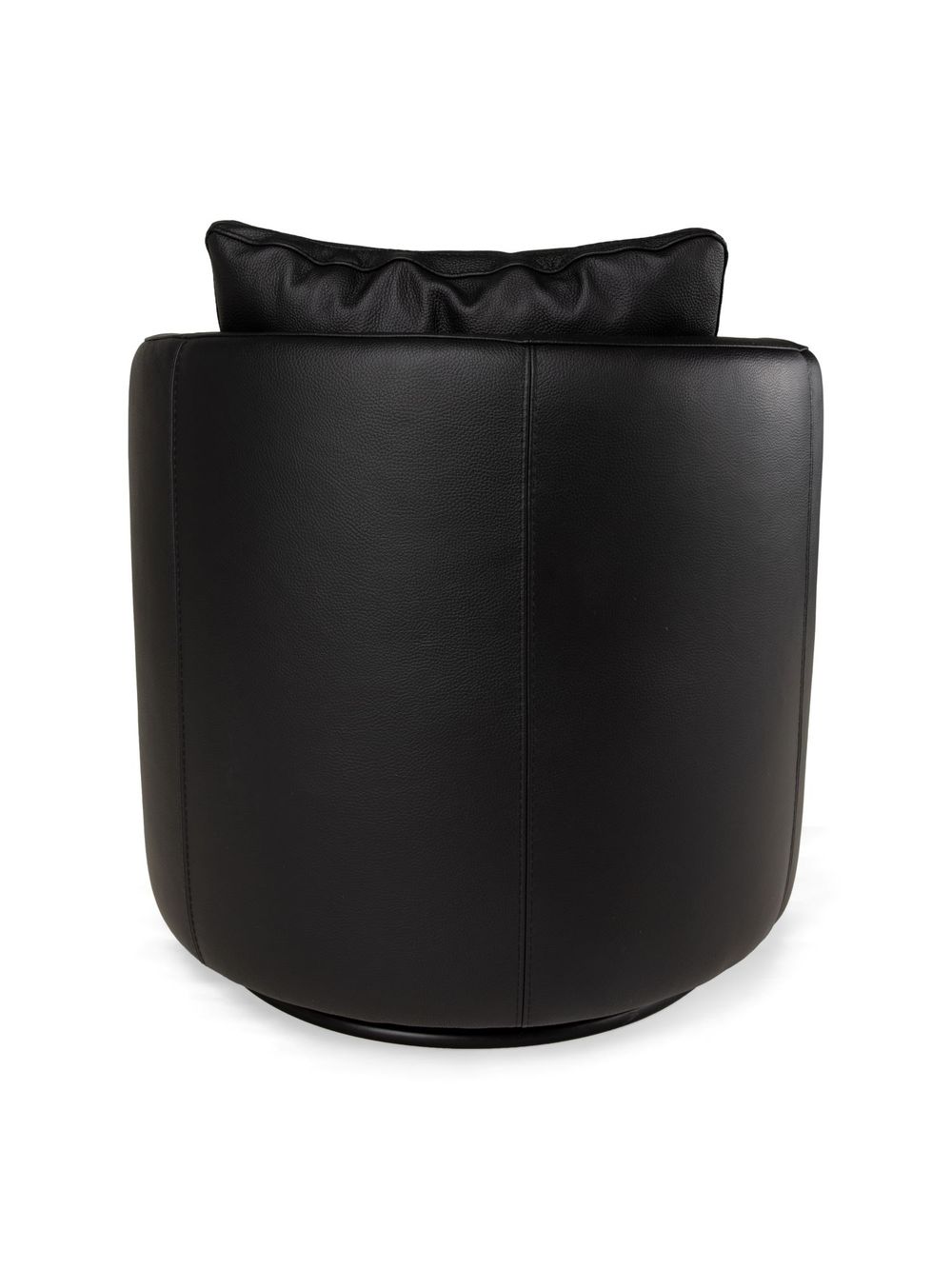 Fauteuil ESATTA - Zwart leder DDV-15-000005-LR-Z101