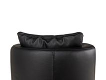 Fauteuil ESATTA - Zwart leder DDV-15-000005-LR-Z101