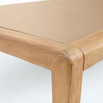 Salontafel BETTER - Polybeton/Massief acaciahout KAV YG0260PR12