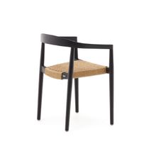 Armstoel YDALIA - Massief teak/Naturel KAV J0600076SS46