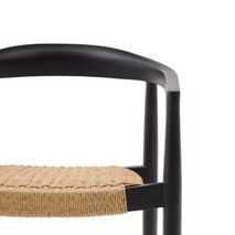 Armstoel YDALIA - Massief teak/Naturel KAV J0600076SS46