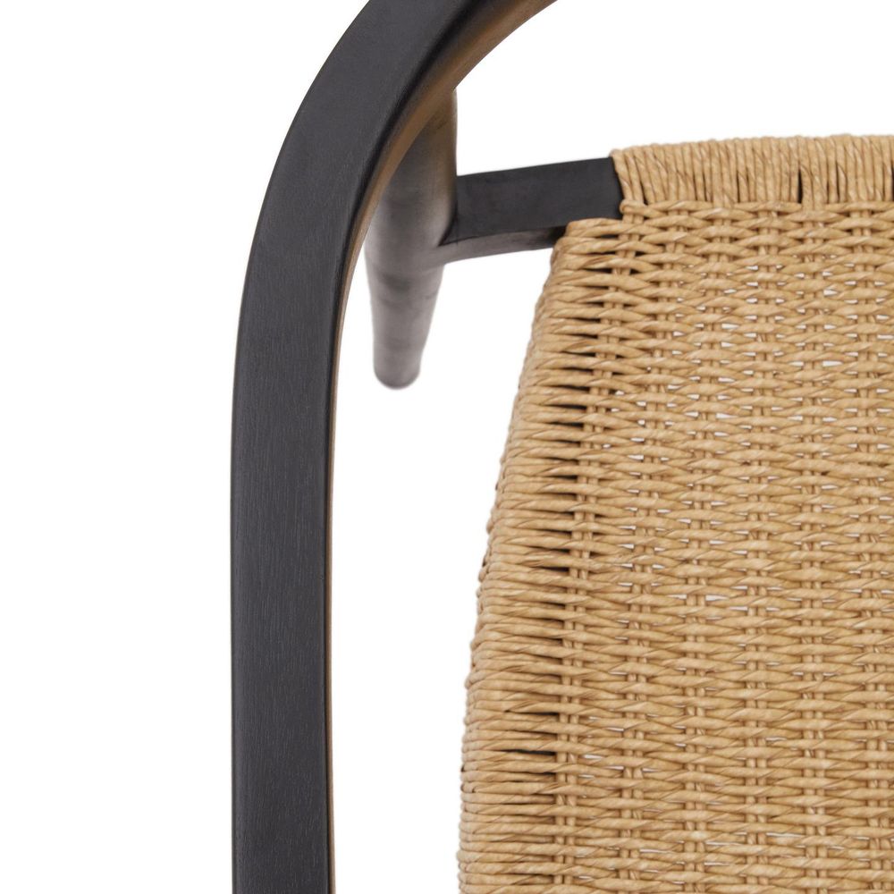 Armstoel YDALIA - Massief teak/Naturel KAV J0600076SS46