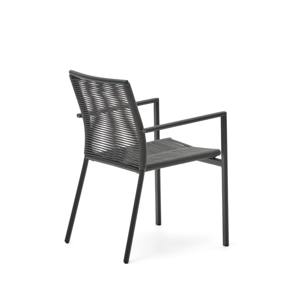Set 4 tuinstoelen CULIP - Grijs C-KAV CULIP