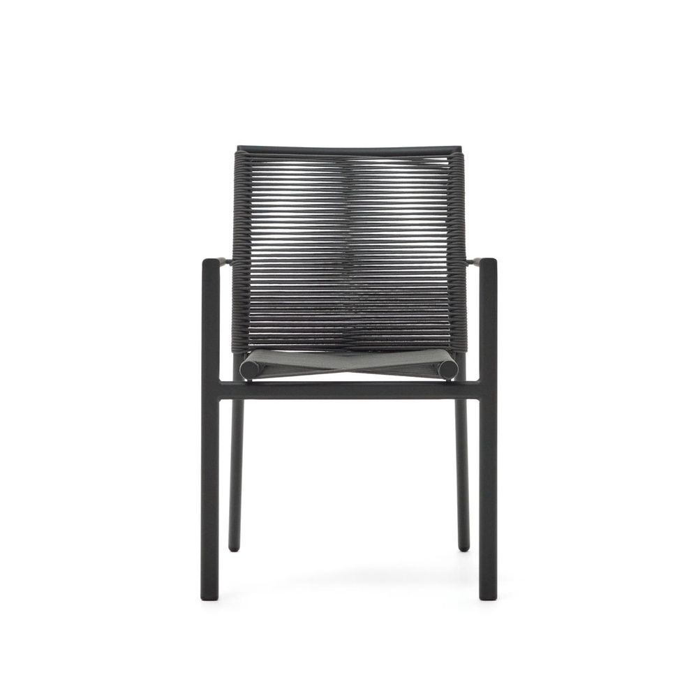 Set 4 tuinstoelen CULIP - Grijs C-KAV CULIP
