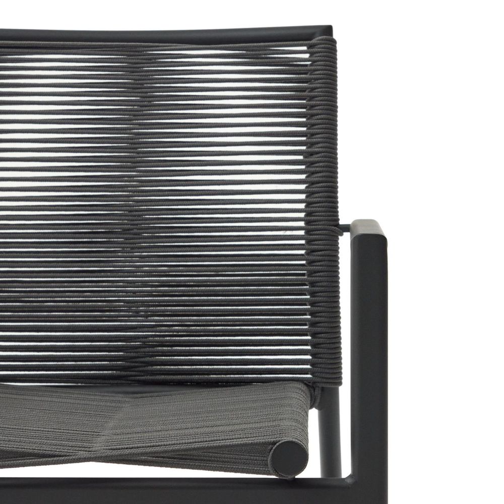 Set 4 tuinstoelen CULIP - Grijs C-KAV CULIP