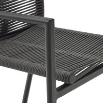 Set 4 tuinstoelen CULIP - Grijs C-KAV CULIP