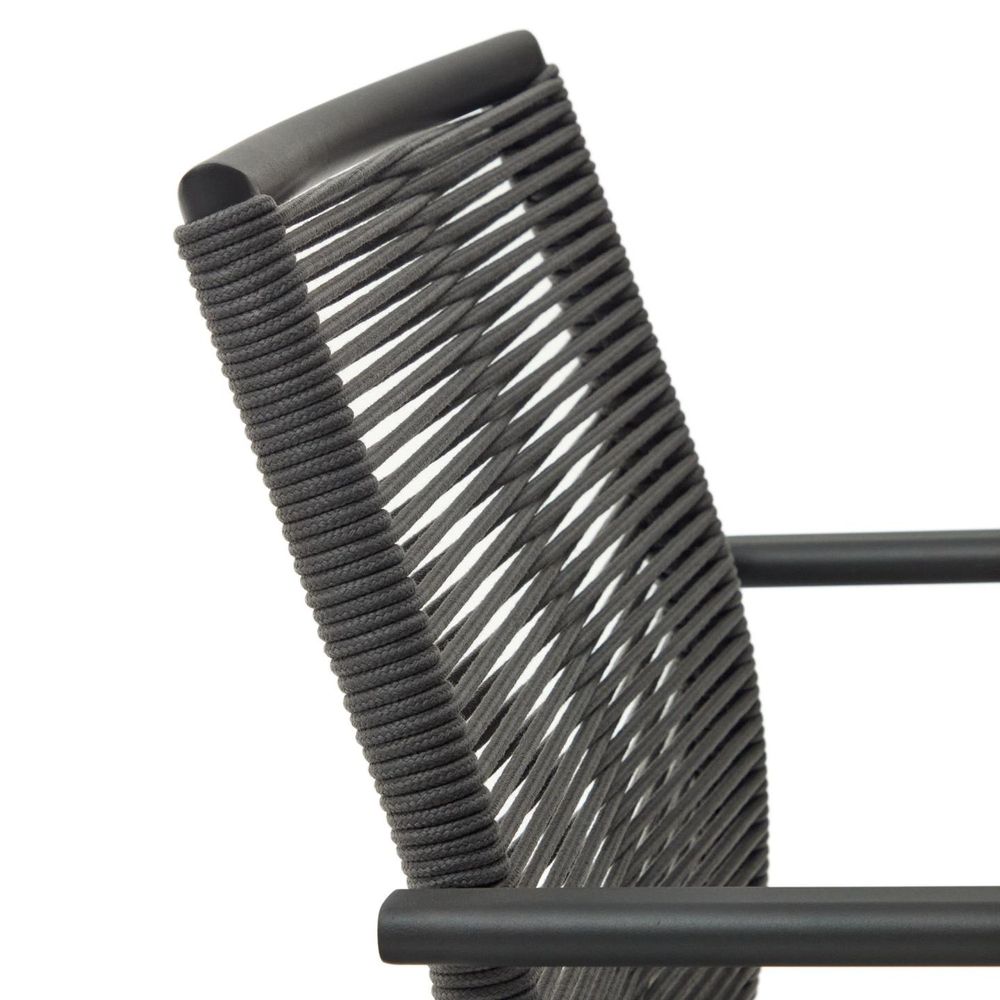 Set 4 tuinstoelen CULIP - Grijs C-KAV CULIP