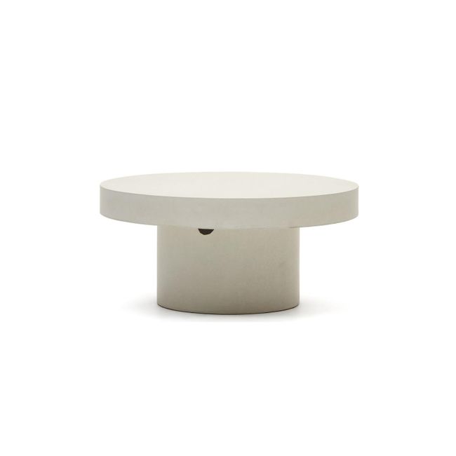 Salontafel AIGUABLAVA - Beige cement