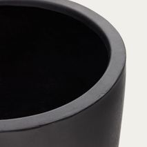 Bloempot AIGUABLAVA - Zwart KAV D1800059PR01