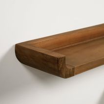 Set 2 planken SHAMEL - Massief Teak/Walnoot KAV AB0138M41