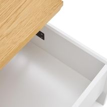 Salontafel met lift-up blad ABILEN - Eik fineer/Wi KAV T0500002MM05