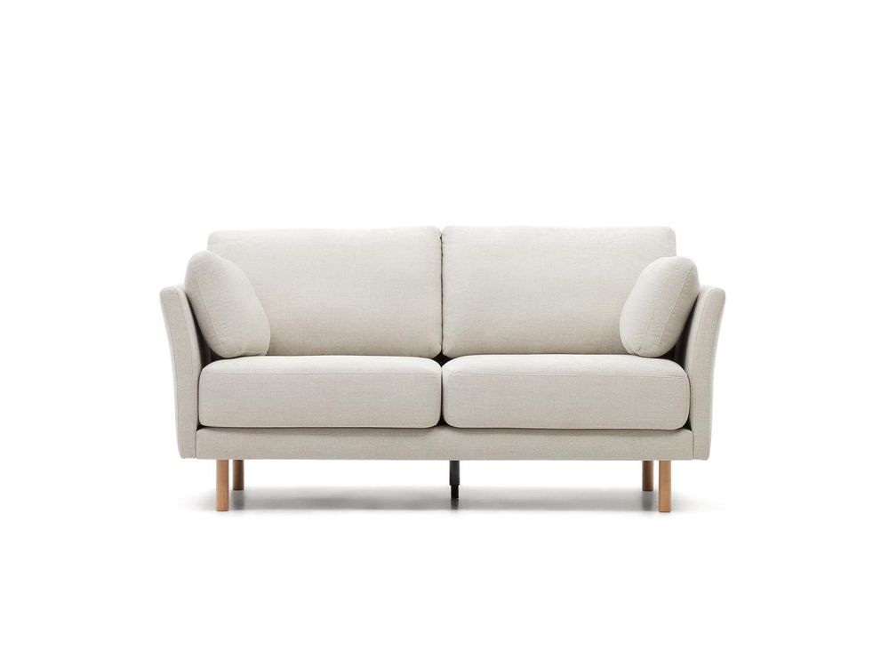 2-Zit GILMA - Beige Chenille/poten naturel KAV S79320TB12