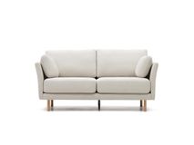 2-Zit GILMA - Beige Chenille/poten naturel KAV S79320TB12