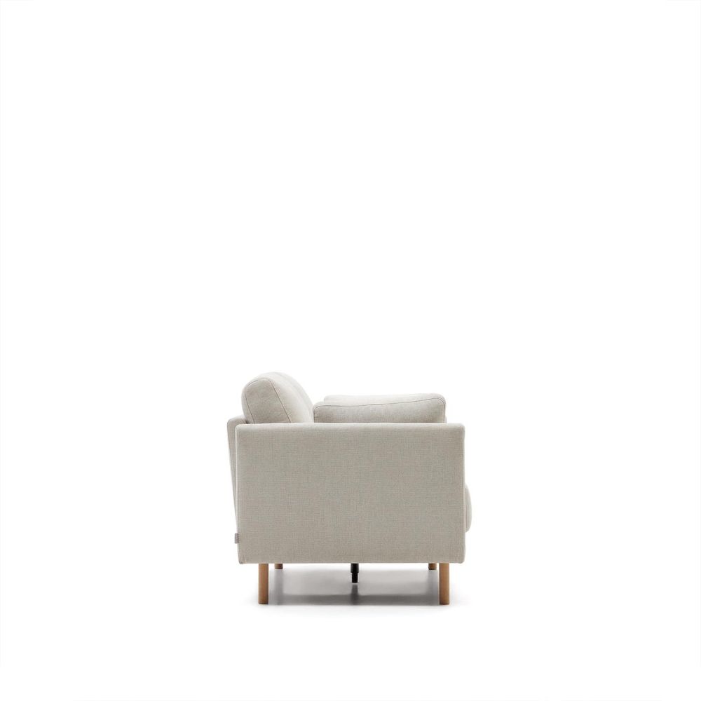 2-Zit GILMA - Beige Chenille/poten naturel KAV S79320TB12