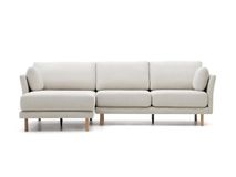 3-zit met chaise longue links/rechts GILMA - Beige KAV S79340TB12