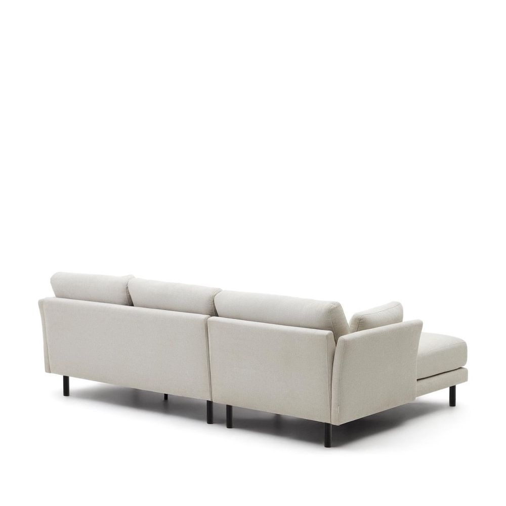 3-zit met chaise longue links/rechts GILMA - Beige KAV S79341TB12