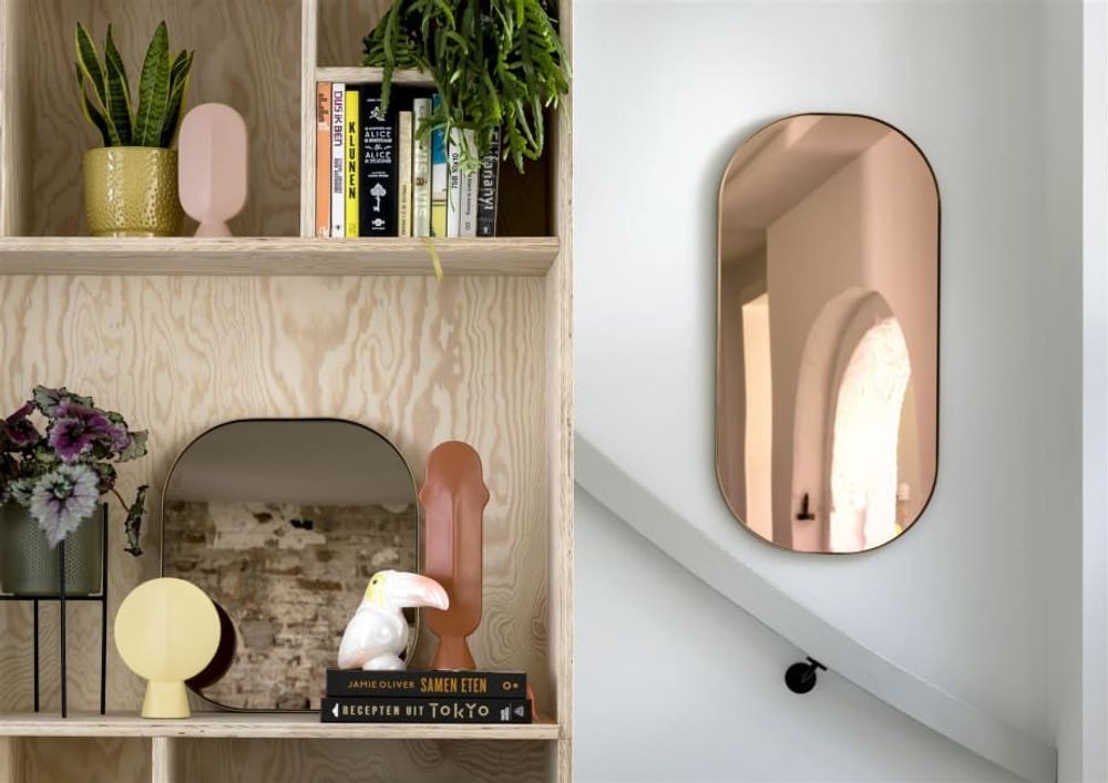 Spiegel DUO L - Roze CCM 48113ROZ