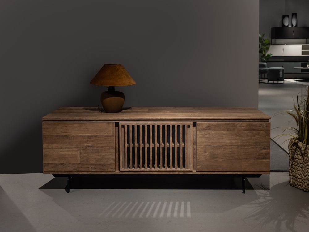 Tv-kast SLATO - Old Teak EVA-37-000003