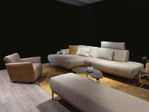 Fauteuil ALVA - Beige ROM AL 1Z-LR-LC