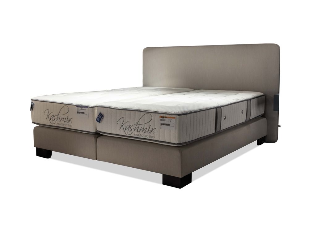 Boxspring incl. hoofdbord PURA - Taupe RVR BX25 TZ2