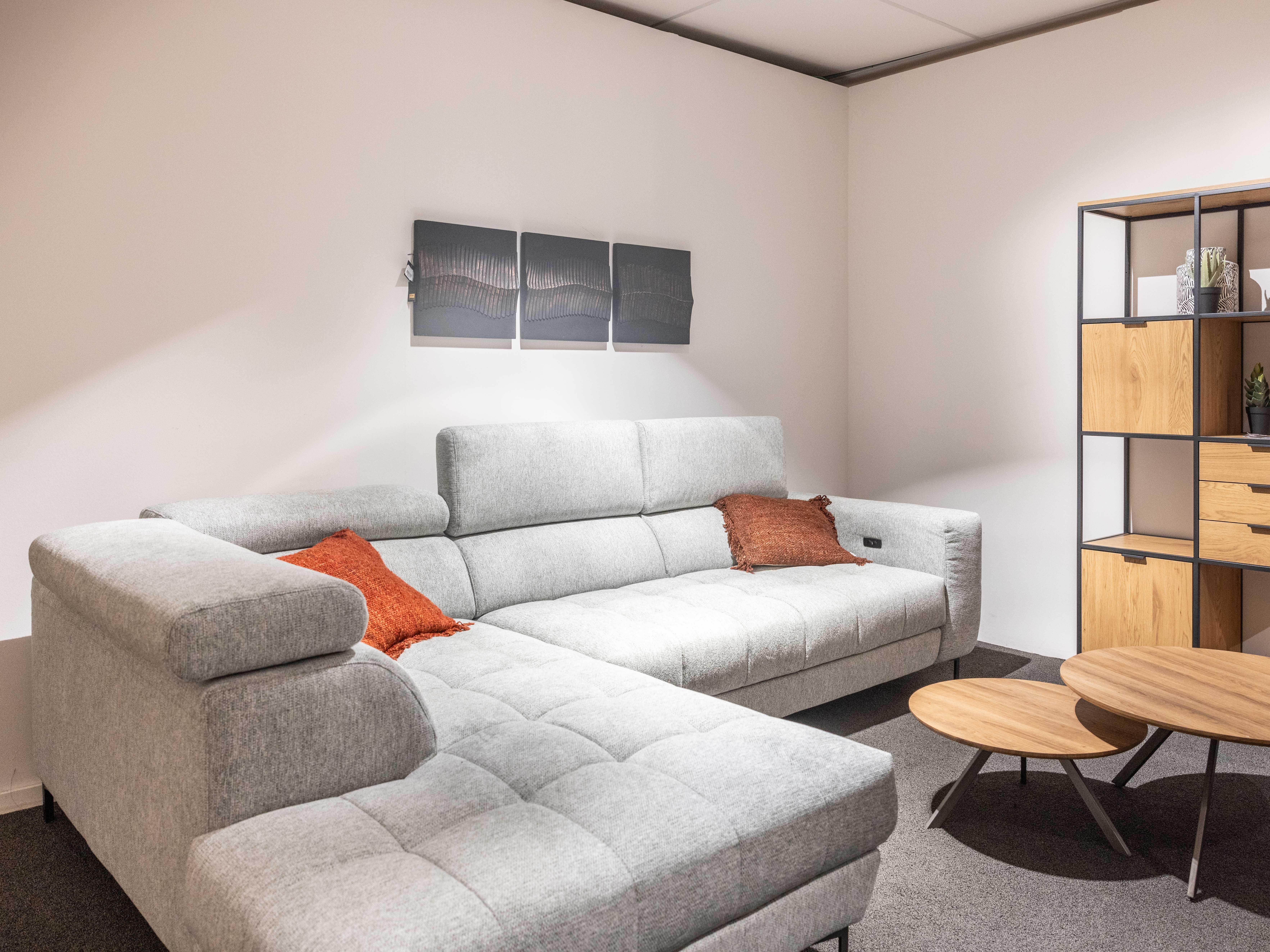 Hoeksalon 7564 - Grijs