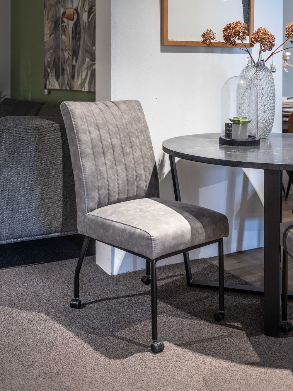 Stoel TRENTO - Preston Silver DBF TR STZI